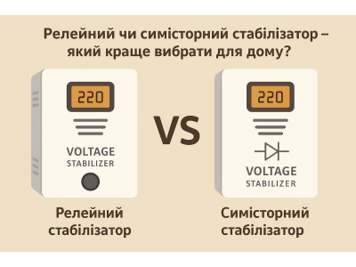 Релейный или симисторный стабилизатор - какой лучше выбрать для дома?
