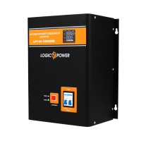 Стабілізатор напруги LogicPower LPT-W-10000RD BLACK (7000W) (LP4440)