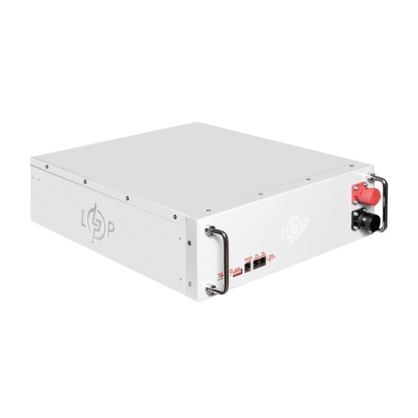 Аккумуляторная батарея LogicPower LP LiFePO4 51,2V - 100 Ah (5120Wh) (BMS SP 100A/50А) RM RS485/CAN LCD WH (LP37736)