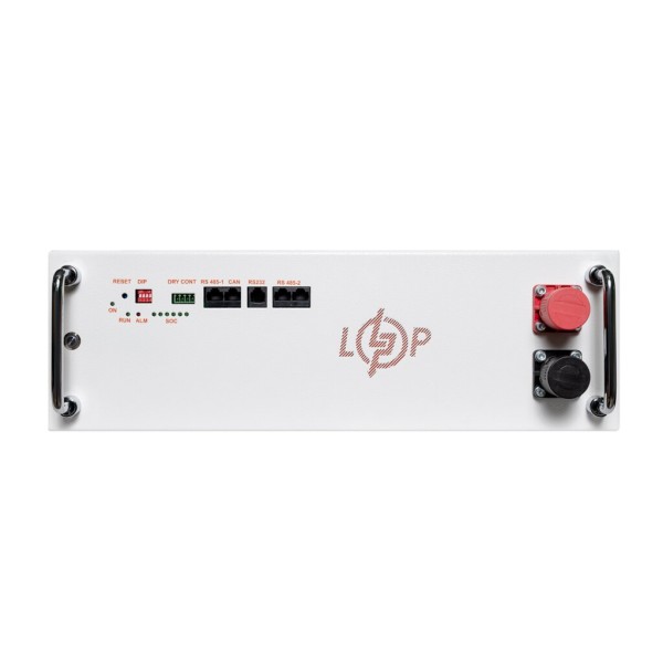 Акумуляторна батарея LogicPower LP LiFePO4 51,2V - 100 Ah (5120Wh) RM RS485/CAN 2.0 (LP38279)