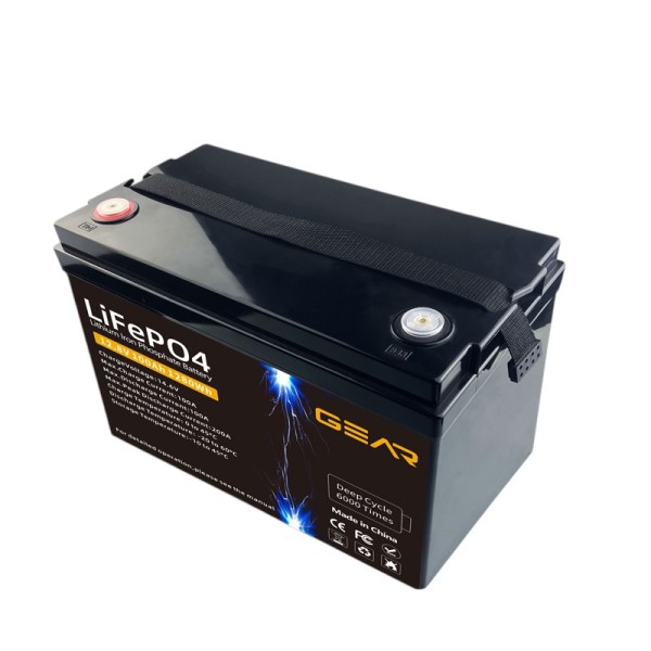 Акумуляторна батарея GEAR LiFePo4 12.8V-100 Ah (1280Wh)