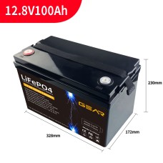 Акумуляторна батарея GEAR LiFePo4 12.8V-100 Ah (1280Wh)