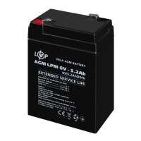 Аккумуляторная батарея LogicPower LPM 6-5.2 Ah (LP4158)