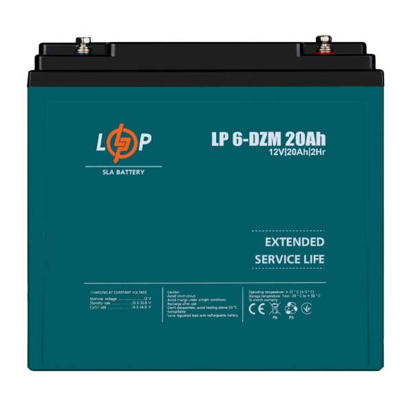 Акумуляторна батарея LogicPower LP 6-DZM-20 (LP5438)