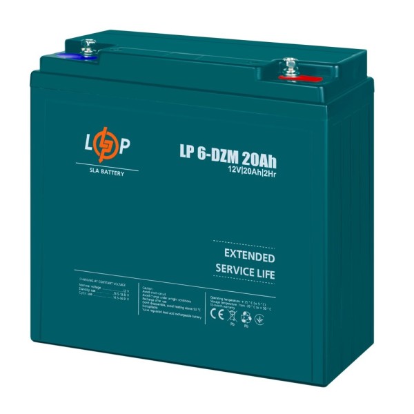 Акумуляторна батарея LogicPower LP 6-DZM-20 (LP5438)