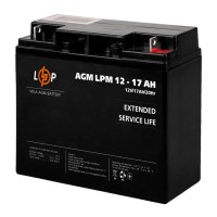 Акумуляторна батарея LogicPower LPM 12 - 17 AH (LP4162)