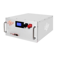 Аккумуляторная батарея LogicPower LP LiFePO4 51,2V - 280 Ah (14336Wh) (BMS SP 200A/100А) RM RS485/CAN LCD WH (LP38155)