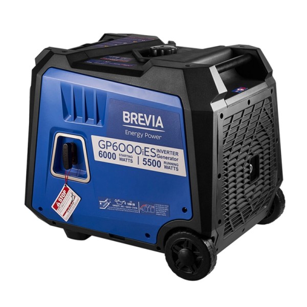 Генератор инверторный BREVIA GP6000iES