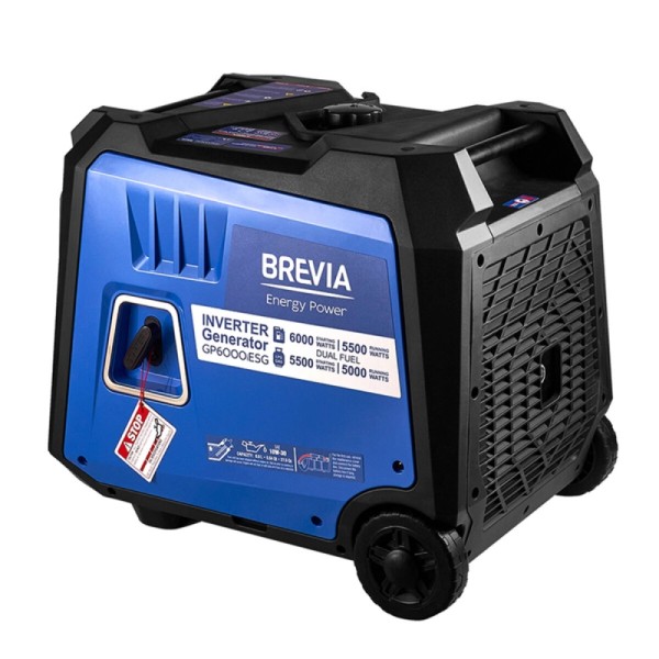 Генератор инверторный BREVIA GP6000iESG