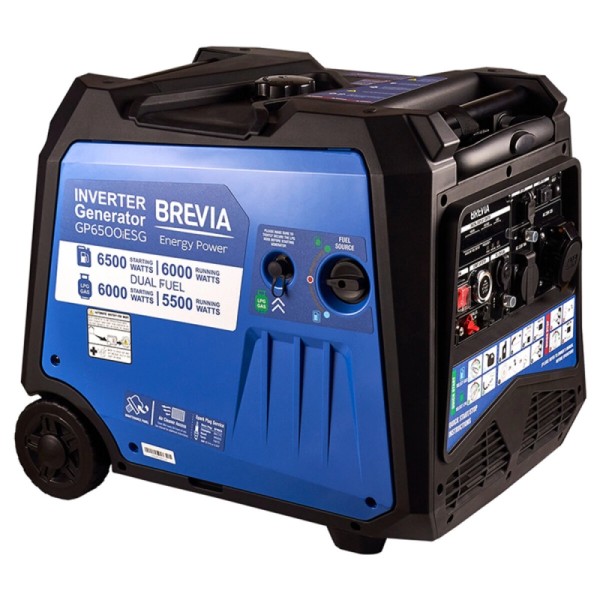 Генератор инверторный BREVIA GP6500iESG