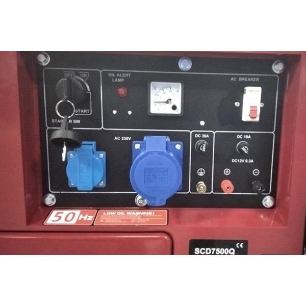 Генератор дизельный SENCI SCD 7500 Q