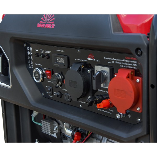 Генератор інверторний VITALS IG 10.0bat dual power + ATS