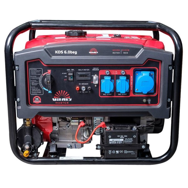 Генератор бензино-газовый VITALS MASTER KDS 6.0beg