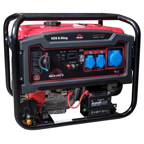 Генератор бензино-газовый VITALS MASTER KDS 6.0beg