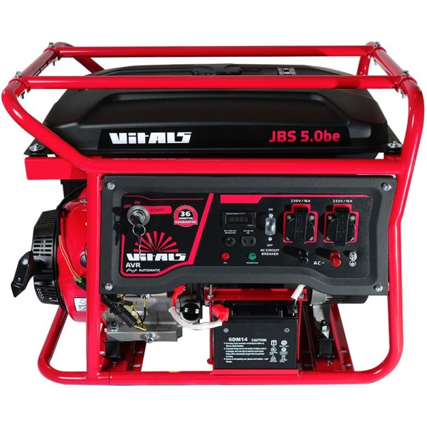 Генератор бензиновый VITALS JBS 5.0be