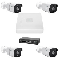 Комплект відеоспостереження GreenVision GV-IP-K-W75/04 5MP