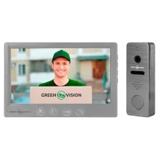 Комплект відеодомофону GreenVision GV-002-GV-058+GV-005