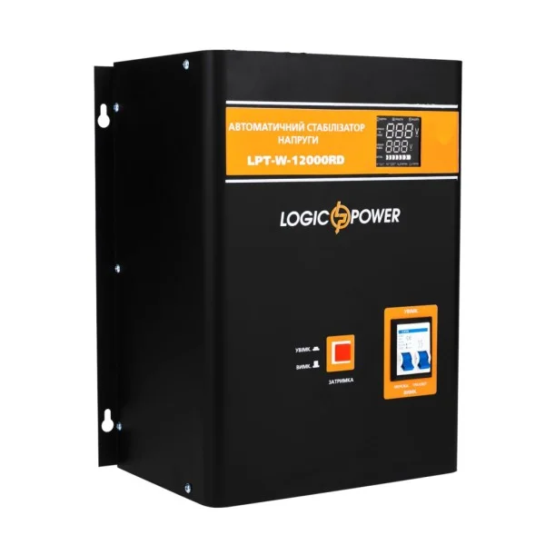 Стабилизатор напряжения LogicPower LPT-W-12000RD BLACK (8400W) (LP6613)