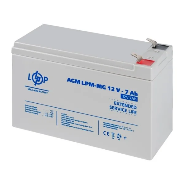 Акумуляторна батарея LogicPower LPM-MG 12 - 7 AH (LP6552)