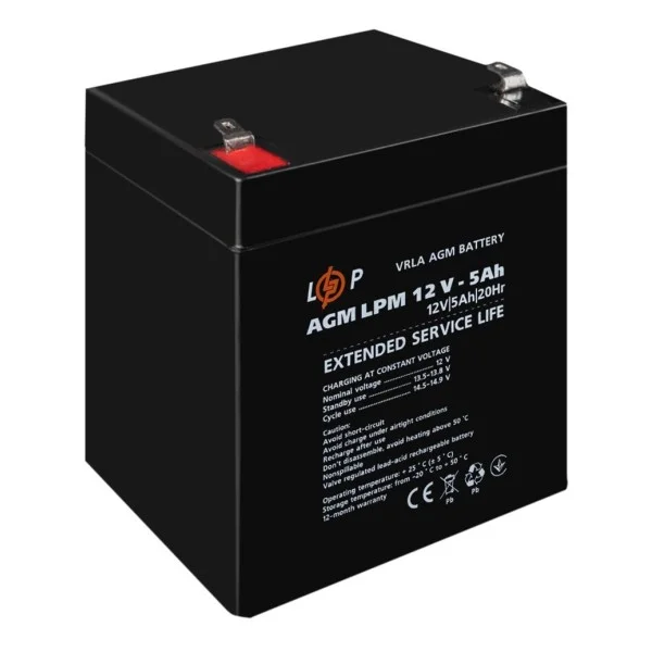 Аккумуляторная батарея LogicPower LPM 12 - 5.0 AH (LP3861)