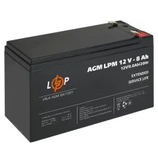 Акумуляторна батарея LogicPower LPM 12 - 8.0 AH (LP3865)