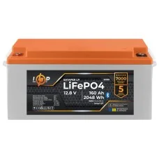 Акумуляторна батарея LogicPower LP LiFePO4 12,8V - 160 Ah (2048Wh) (BMS 160A/80А) пластик Smart BT (30999)