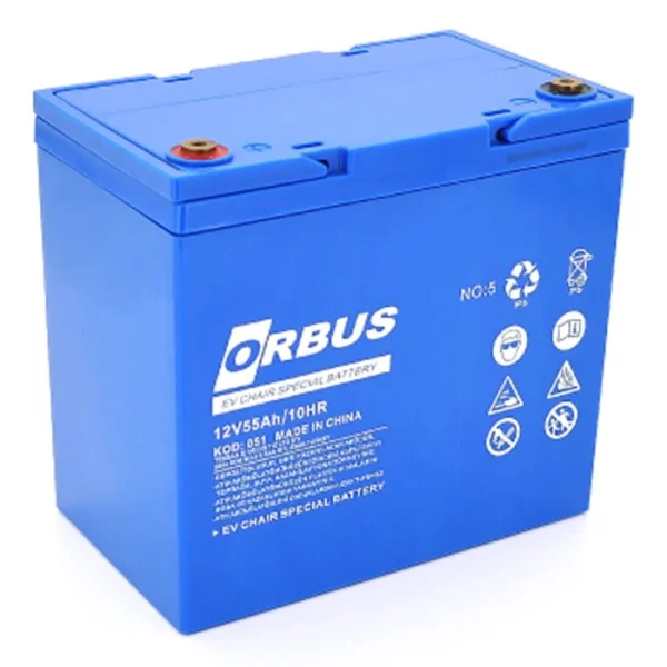 Аккумуляторная батарея ORBUS EN-12-55 12V 55Ah