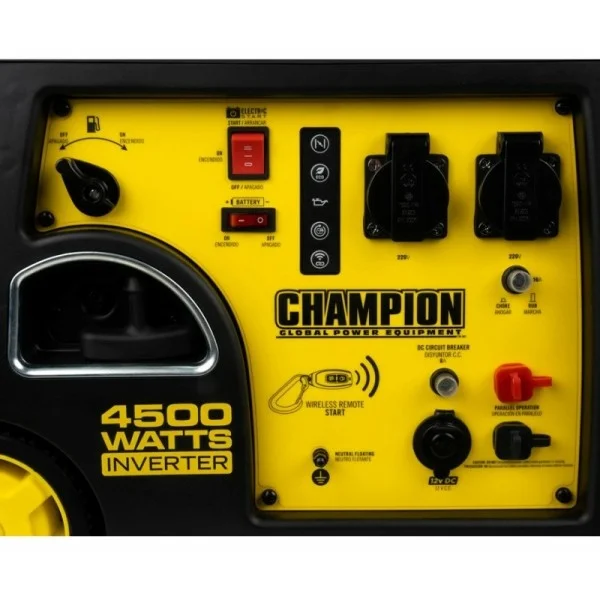 Генератор инверторный CHAMPION C4500IES (500261-UA)