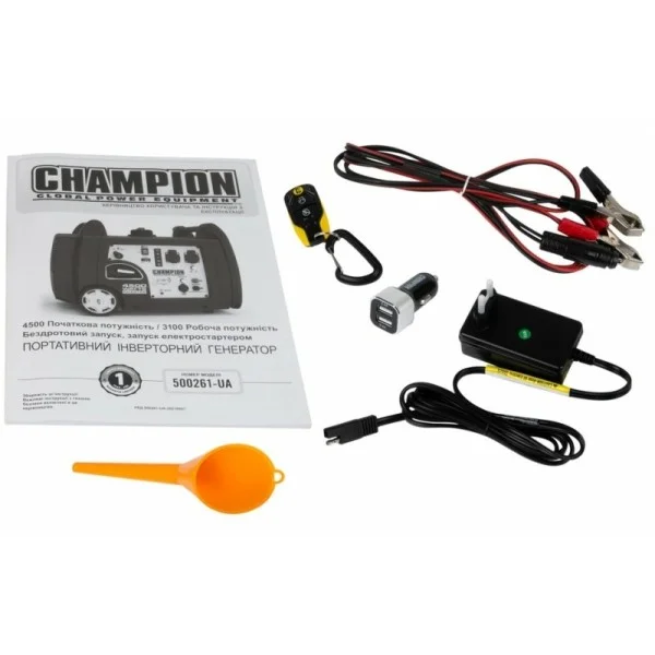 Генератор инверторный CHAMPION C4500IES (500261-UA)