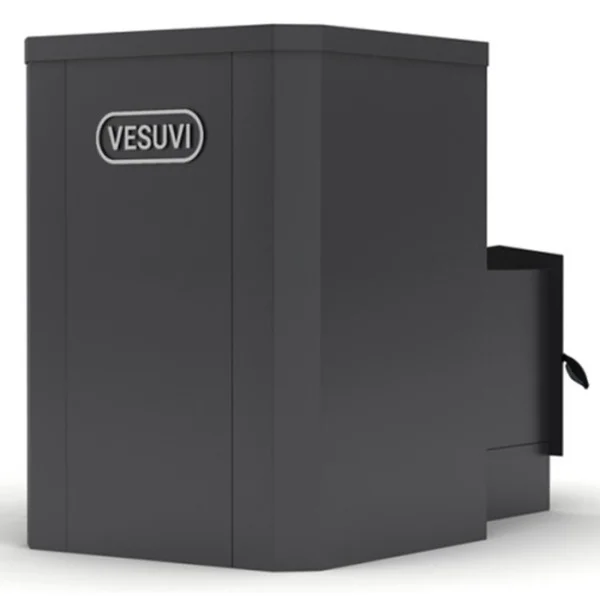 Піч для сауни VESUVI Класик 30м³ з виносом і склом 305*305