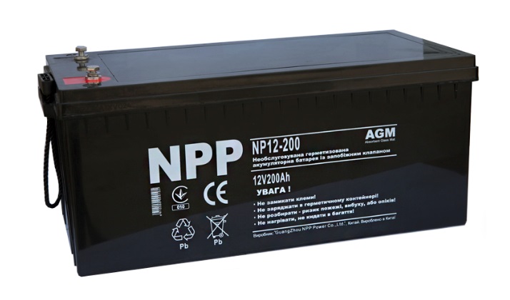 Аккумуляторная батарея NPP NP12-200
