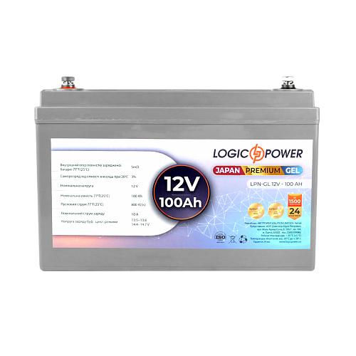 Аккумуляторная батарея LogicPower LPN-GL 12V - 100 Ah