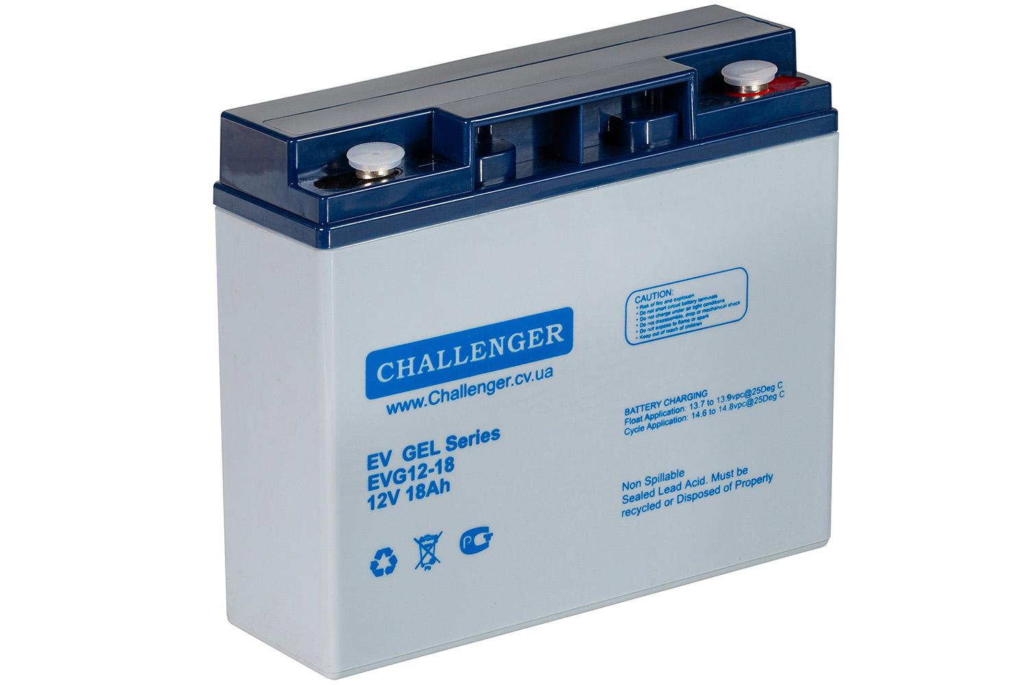 Акумуляторна батарея Challenger EVG12-18