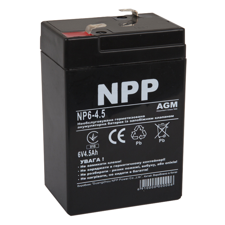  Аккумуляторная батарея NPP NP6-4.5