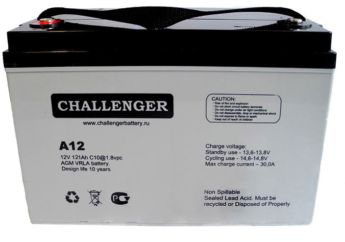  Аккумуляторная батарея Challenger A12-134