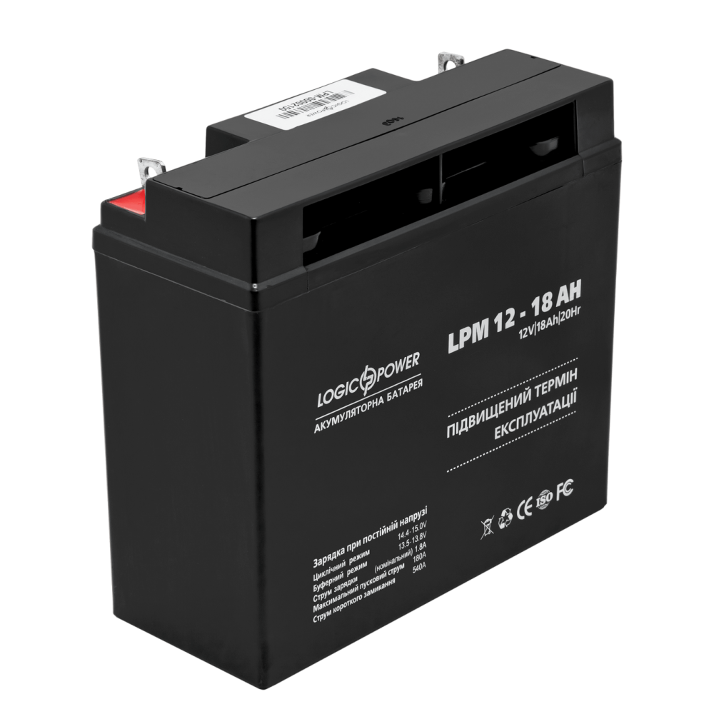 Аккумуляторная батарея LogicPower  LPM 12 - 18 AH
