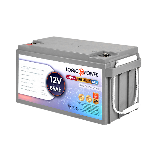Аккумуляторная батарея LogicPower LPN-GL 12V - 65 Ah