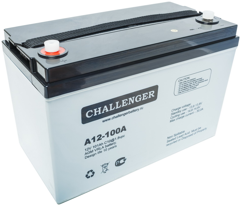  Аккумуляторная батарея Challenger A12-100А