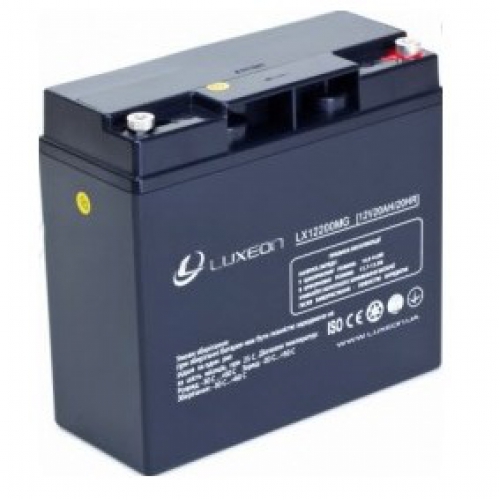 Аккумуляторная батарея LUXEON LX12200MG 12V 20 Ah