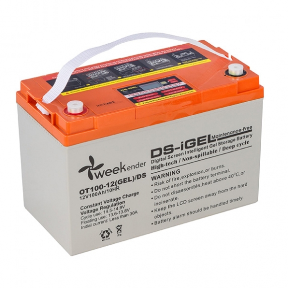 Аккумуляторная батарея Weekender OT100-12 DS-IGEL с дисплеем