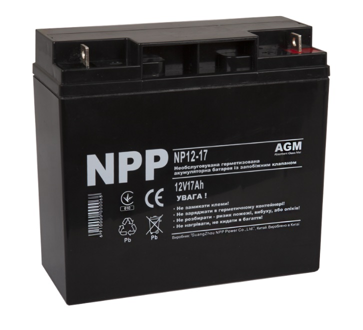Аккумуляторная батарея NPP NP12-17