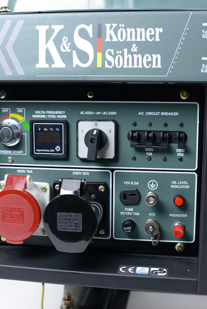  Генератор дизельный Konner&Sohnen KS 9000HDE-1/3 ATSR