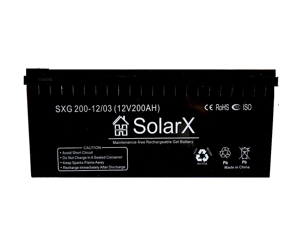 Аккумуляторная батарея SolarX SXG 200-12 (12V 200AH)