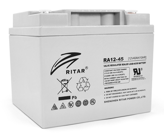 Аккумуляторная батарея RITAR RA12-45,12V 45.0Ah