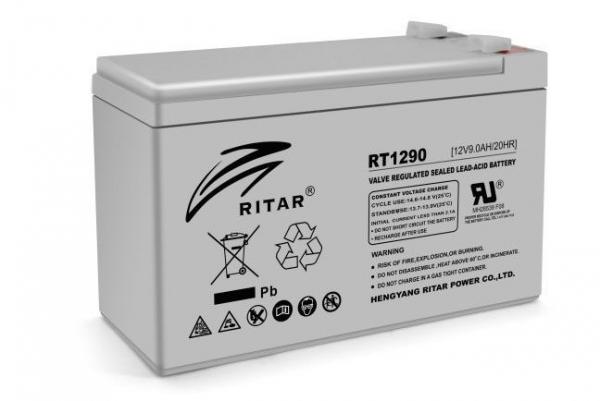 Аккумуляторная батарея RITAR RT1290, 12V 9.0Ah
