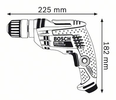 Электродрель Bosch GBМ 6 RE