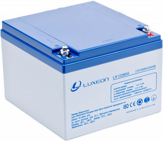 Аккумуляторная батарея LUXEON LX12-26G