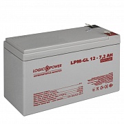 Акумуляторна батарея LogicPower LPM-GL 12 - 7,2 AH