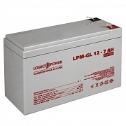 Акумуляторна батарея LogicPower LPM-GL 12-7 AH