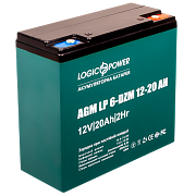 Акумуляторна батарея LogicPower LP 6-DZM-20